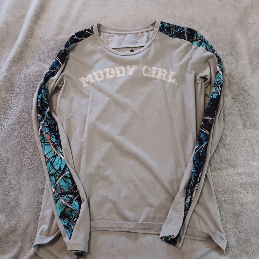 Muddy Girl Camo LongSleeve shirt